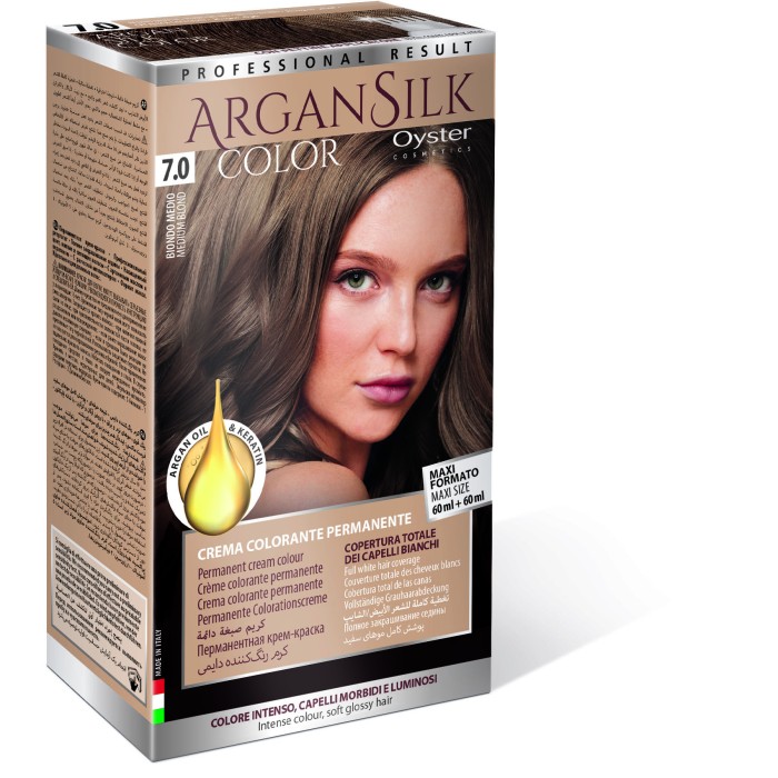 Argan Silk 7.0 Blond Medium