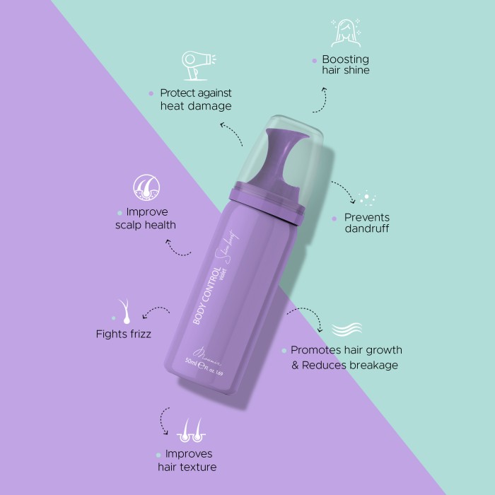 Mounir Body Control Shine Boost Violet